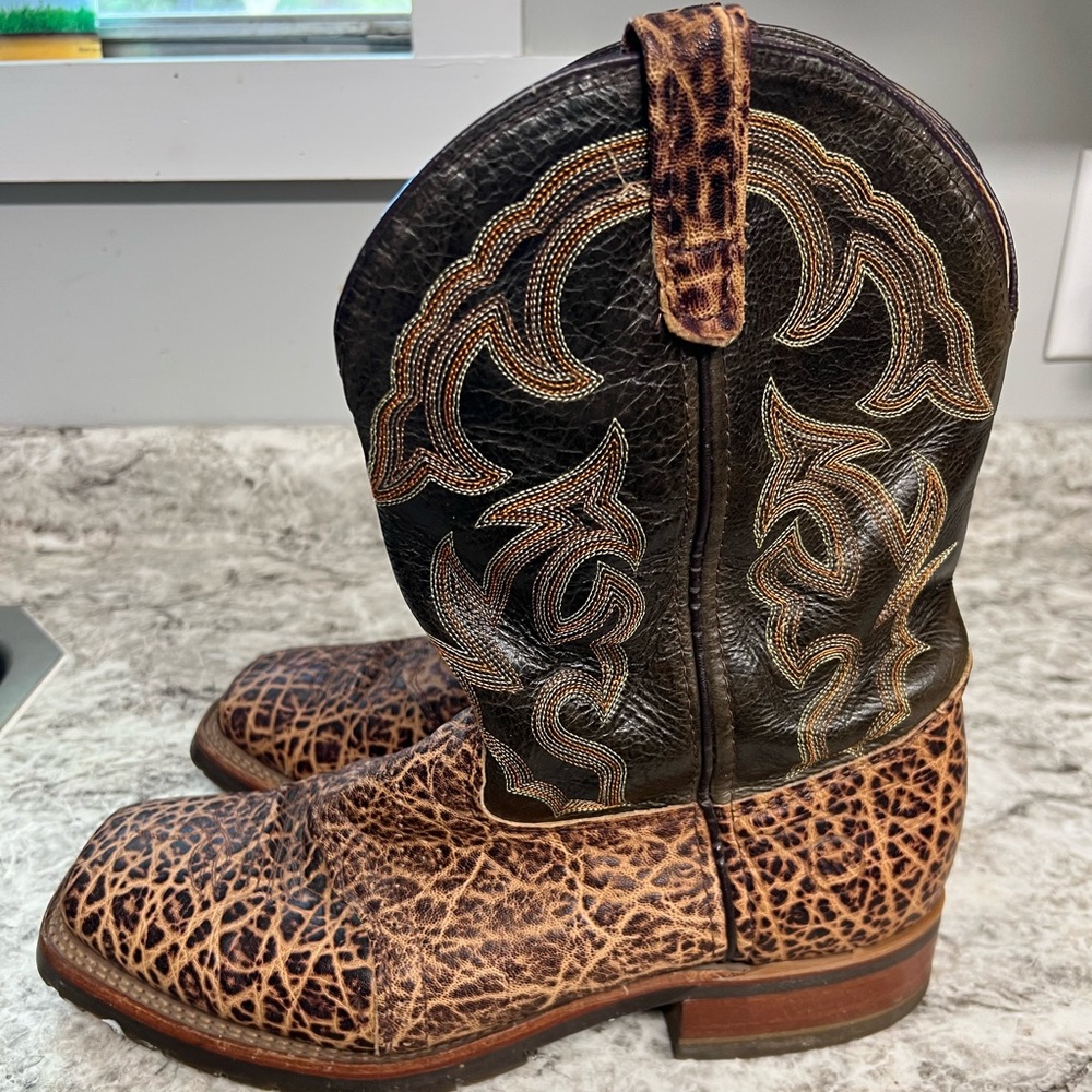 Double H Elephant Hide Boots